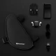 Wozinsky velosipēda rāmja soma 1.5L Black (WBB11BK)