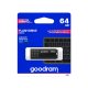 GoodRam Pendrive UME3 (64GB | USB 3.0) Flash Drive USB Stick, Black | USB Zibatmiņa