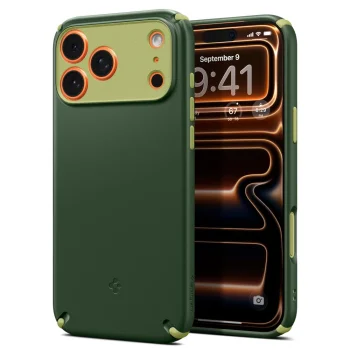 Чехол Spigen Nano Pop Hybrid MagSafe для iPhone 17 Pro Max, зеленый