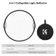 K&F apaļais gaismas atstarotājs 5 vienā, 60 cm