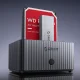 Док-станция Orico IT28E-C для 2 дисков, M.2 NVME/SATA HDD/SSD, серая