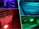 Беспроводной сенсорный светильник 6 LED RGB для салона авто
