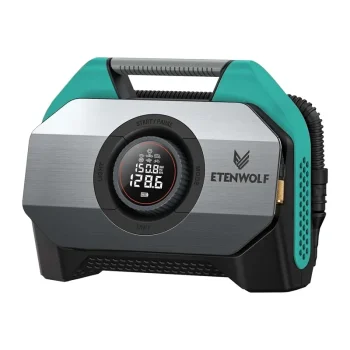 Auto kompresors Etenwolf S6, 11.03 bar, 19 200 mAh, zils