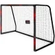 Neo-Sport futbola vārti 300 x 200 x 120 cm NS-473, melni/sarkani