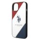 Apple iPhone 14 Plus 6.7\'\' US Polo Tricolor Embossed Case Cover (USHCP14MPSO3), White