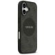Guess iPhone 17 vāciņš 4G Circle Classic Logo MagSafe, melns