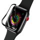 Apple Watch 1/2/3 38mm Baseus 0.2mm Tempered Glass Soft Screen Protector, Black | Защитная Плёнка для...