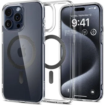 Spigen iPhone 15 Pro vāciņš Ultra Hybrid MagSafe, Carbon Fiber
