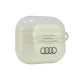 Чехол для AirPods 3 Audi IML Geometric Pattern, белый