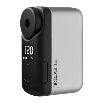 Flextail Tiny Bike Pump Pro Portable Bike Pump, Gray