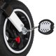 Bērnu Trīsritenis Ratiņi Tricikls TRIKE FIX V3, Melns | Kids Baby Trolley Bike Tricycle Stroller Buggy