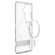 Spigen Ultra Hybrid MagSafe vāciņš Samsung Galaxy S26, caurspīdīgs un balts