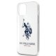 Apple iPhone 12 Pro Max 6.7\'\' US Polo Shiny Big Logo Case Cover (USHCP12LTPUHRWH), White
