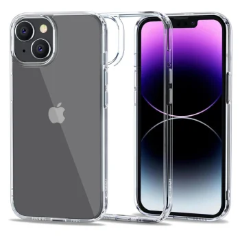 Tech-Protect FlexAir Hybrid vāciņš iPhone 14, caurspīdīgs