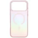 Uniq iPhone 17 Pro Max vāciņš Iridescia Magclick Charging, rozā