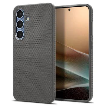 Чехол Spigen Liquid Air для Samsung Galaxy S25 серый