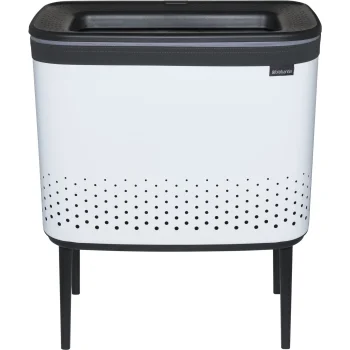 Корзина для белья Brabantia Bo 60 л, белая
