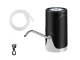 Rechargeable Electric Water Bottle Pump, Automatic Water Dispenser, Black
