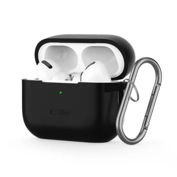 Чехол Tech-Protect для Apple AirPods Pro 1 / 2 Silicone Hook, черный