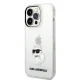 Чехол Karl Lagerfeld Ikonik Choupette для iPhone 14 Pro - прозрачный