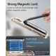 ESR Classic RFID MagSafe magnētiskais karšu maciņš ar statīvu, Melns