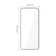 Защитное стекло Tech-Protect Glass Fit+ 2-pack для Xiaomi Poco F8 Pro Ultra, черное