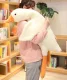 Mīkstā bērnu rotaļlieta, liels plīša spilvens Zoss, 130cm | Plush Goose-shaped Hugging Pillow