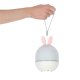 Bunny Star Projector Night Light for Kids, Rotating LED Lamp with Remote, 6 Films