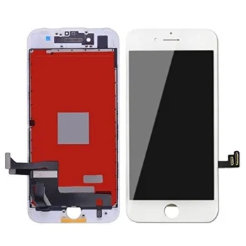LCD Screen for iPhone 7 Plus with Touch Panel and Frame, White (Refurbished)