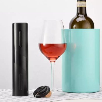 Automatic Electric Wine Corkscrew, Black
