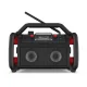 PerfectPro ROCKPRO Jobsite Radio DAB+ Bluetooth FM IP65, Black