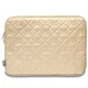 Hello Kitty klēpjdatora vāciņš 14\" Zip PU Quilted Bows, zelta
