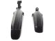 Bicycle Mudguards Front and Rear Set, 2 pcs, Black