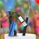 Rechargeable Water Gun Electric Automatic Water Rifle 2in1