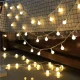 Садовая гирлянда 10м с 100 LED лампочками, холодный белый