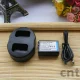 Newell SDC-USB divu kanālu lādētājs NP-FW50 akumulatoriem