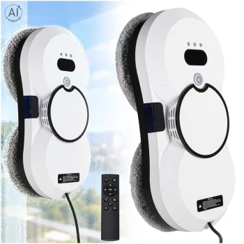 Window Cleaning Robot with Remote Control 5600Pa 90W