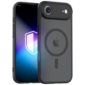 3mk Misty MagCase for iPhone Air, MagSafe, Black