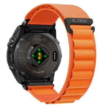 Ремешок Tech-Protect Nylon Pro для Garmin Fenix (47 мм), оранжевый