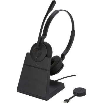 Jabra Engage 55 SE Stereo USB-C UC austiņas ar statīvu