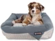 Soft Pet Bed for Dogs and Cats with Removable Cushion, 52 cm