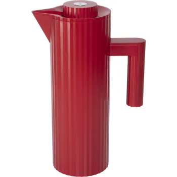 Termosa krūze Alessi Plissé MDL12 R 1 l, sarkana