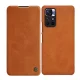 Чехол-книжка Nillkin Qin для Xiaomi Redmi Note 11T 5G / Poco M4 Pro 5G, коричневый