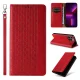 Magnet Strap Case for iPhone 14 Pro Max Flip Wallet Case with Stand, Red