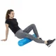 4FIZJO PENTAGRAM Masāžas Jogas Fitnesa Pilates EVA Putu Rullis 90cm, Melns | Massage Fitnes Pilates Foam Grid Roller