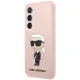 Чехол Karl Lagerfeld для Samsung Galaxy S23 Silicone Ikonik, розовый