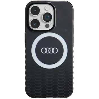Audi IML Big Logo MagSafe vāciņš iPhone 14 Pro, melns