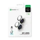 Защитное стекло камеры AmazingThing AR для iPhone 16 / 16 Plus с рамкой, 9H,...