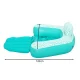 Надувное кресло для плавания Bestway Comfort Plush Pro, 145x120 см, синий/белый