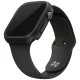 Чехол с защитным стеклом Uniq Nautic для Apple Watch 46mm, черный